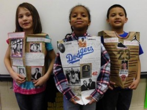 Pictured from left to right: Emma Bowman, Tymir Johnson and Jeremiah Zaulda.