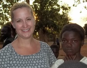 Tamara Netzel, English teacher at Plaza Middle School, used her own volunteer experience in Malawi to help her students.
