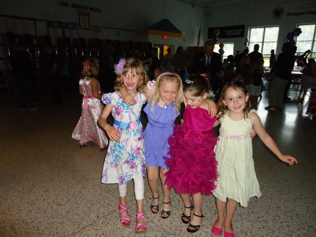 Pictured from left: Ella Kirste, Grace Andes, Torrence Spreder and Neeve Whalen. 