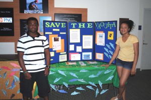 Jada Jones and Tyler King helped out the world's smallest endangered mammal during their summer vacation. 