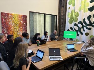 Students attended breakout sessions on Design & Branding.