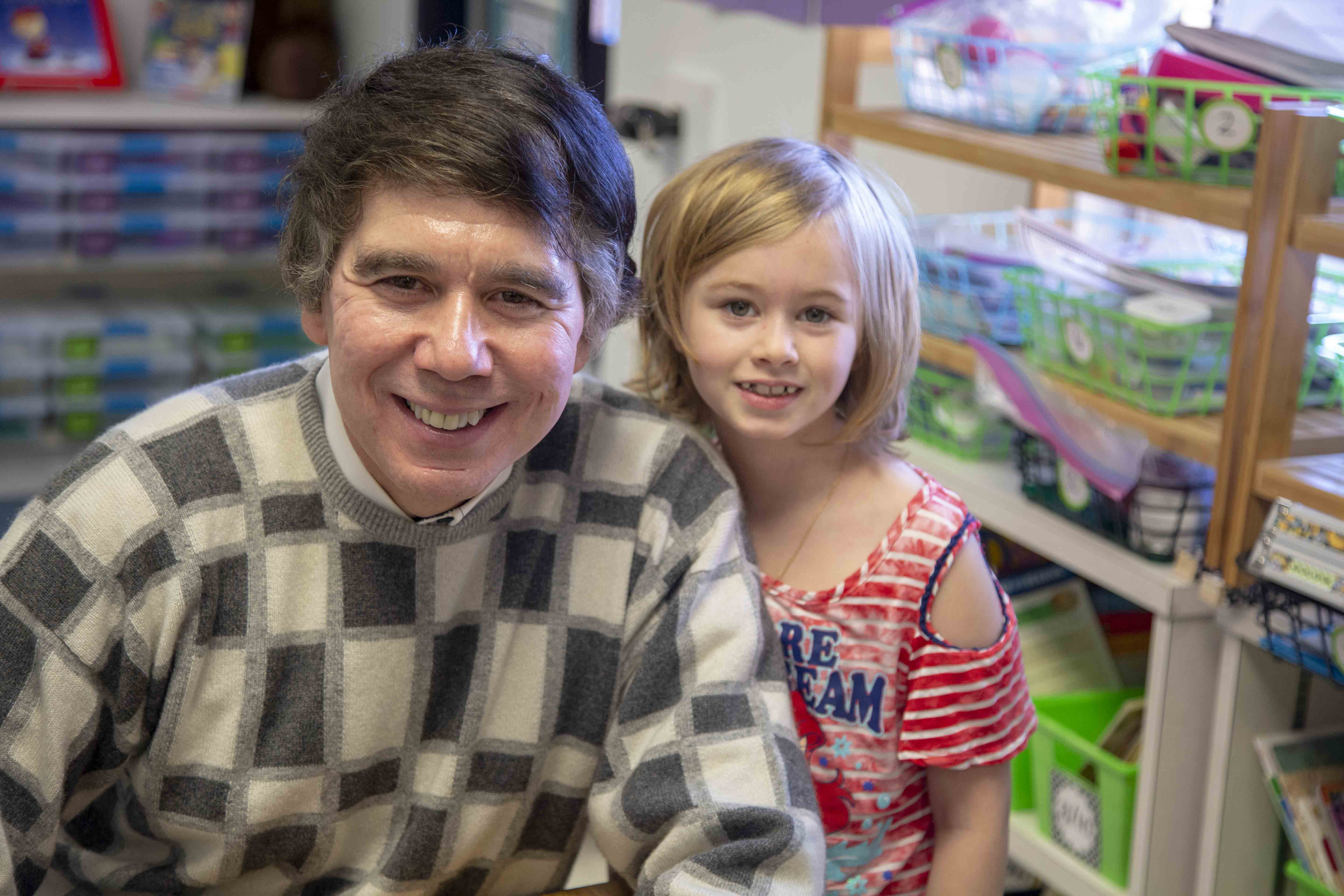 Volunteer Spotlight Paul Palombo, Shelton Park Elementary School The
